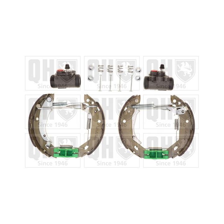 Stabdžių trinkelių komplektas QUINTON HAZELL BS681K3