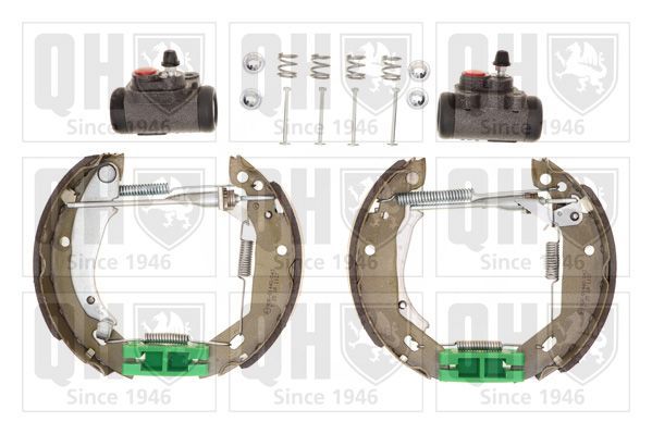 Stabdžių trinkelių komplektas QUINTON HAZELL BS681K3