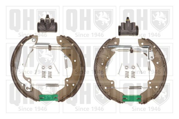Stabdžių trinkelių komplektas QUINTON HAZELL BS688K6
