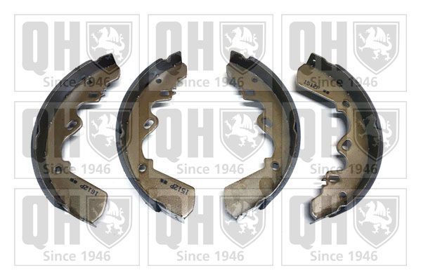 Stabdžių trinkelių komplektas QUINTON HAZELL BS735