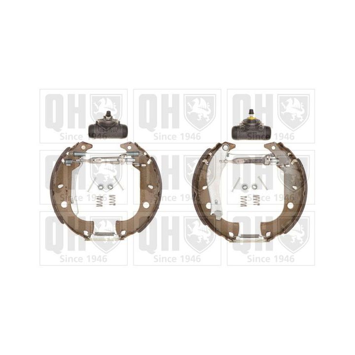 Stabdžių trinkelių komplektas QUINTON HAZELL BS764K2