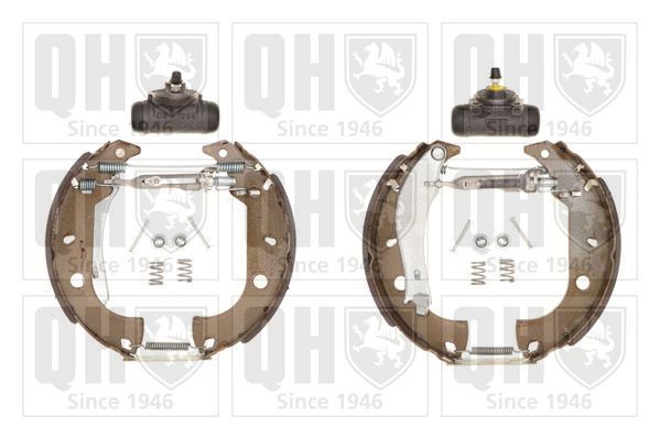 Stabdžių trinkelių komplektas QUINTON HAZELL BS764K2