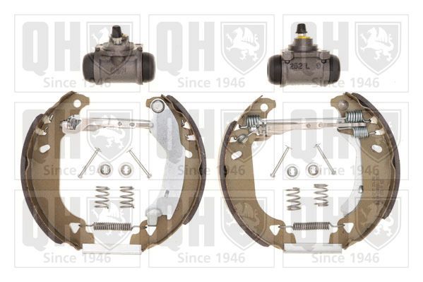 Stabdžių trinkelių komplektas QUINTON HAZELL BS775K3