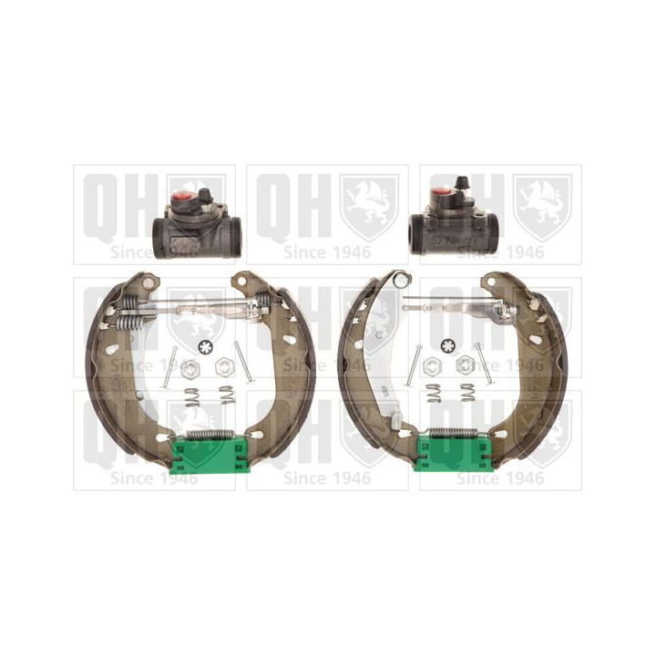 Stabdžių trinkelių komplektas QUINTON HAZELL BS786K10