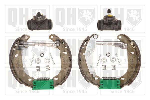 Stabdžių trinkelių komplektas QUINTON HAZELL BS786K5