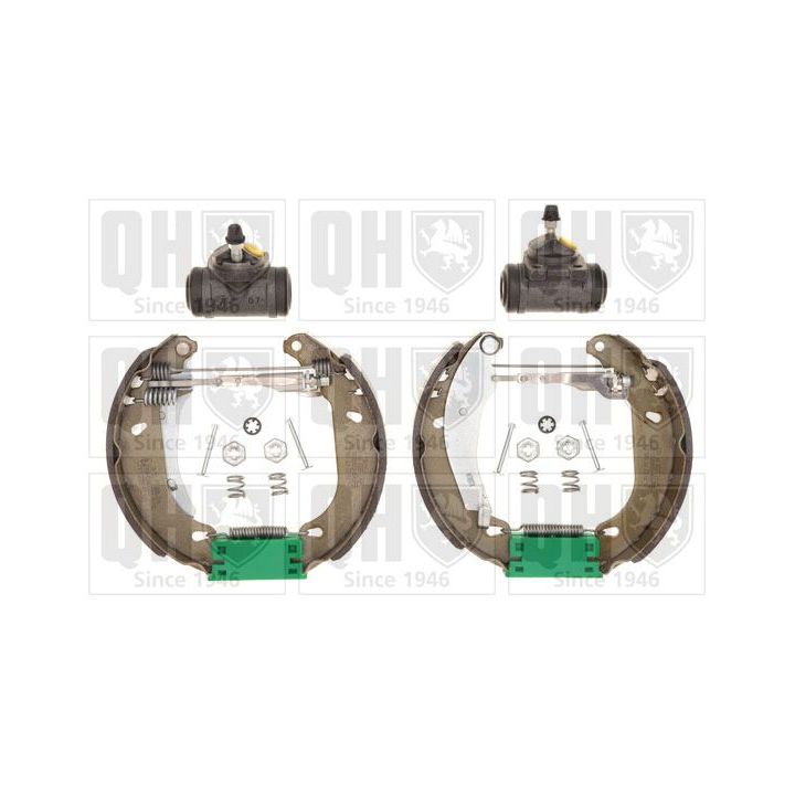 Stabdžių trinkelių komplektas QUINTON HAZELL BS786K6