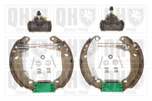 Stabdžių trinkelių komplektas QUINTON HAZELL BS786K6