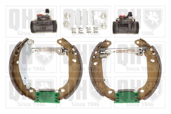 Stabdžių trinkelių komplektas QUINTON HAZELL BS786K7
