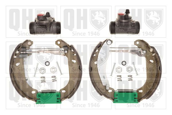 Stabdžių trinkelių komplektas QUINTON HAZELL BS786K8