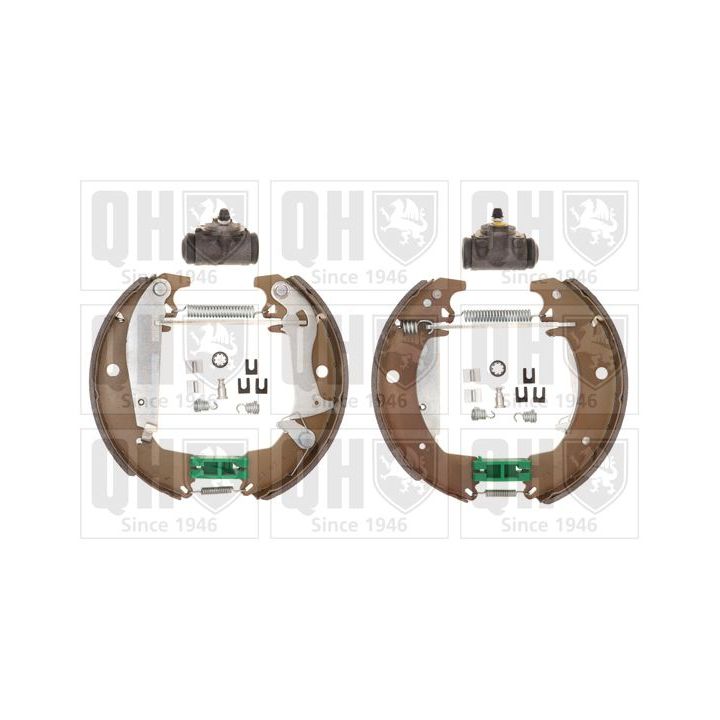 Stabdžių trinkelių komplektas QUINTON HAZELL BS800K1