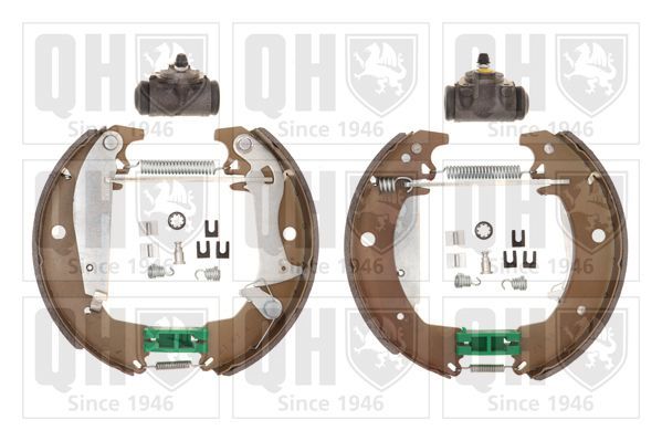 Stabdžių trinkelių komplektas QUINTON HAZELL BS800K1