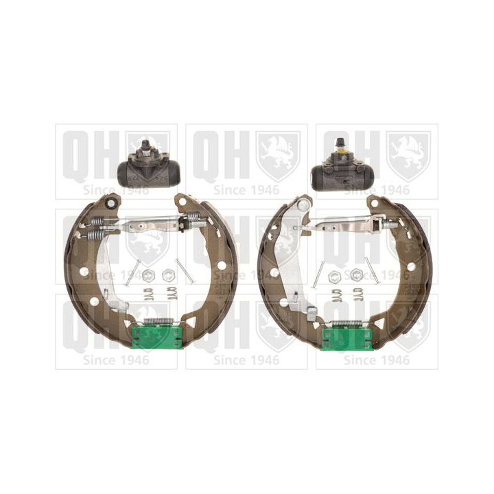 Stabdžių trinkelių komplektas QUINTON HAZELL BS819K4