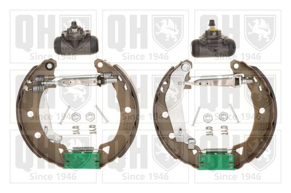 Stabdžių trinkelių komplektas QUINTON HAZELL BS819K4