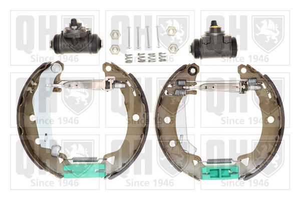 Stabdžių trinkelių komplektas QUINTON HAZELL BS819K9