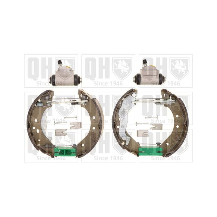 Stabdžių trinkelių komplektas QUINTON HAZELL BS820K2