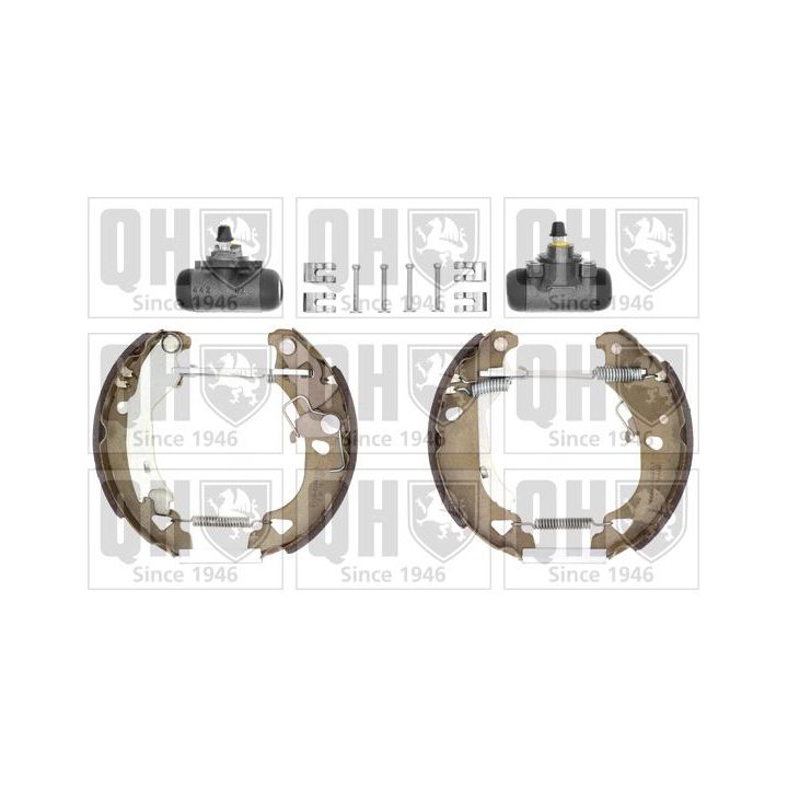 Stabdžių trinkelių komplektas QUINTON HAZELL BS889K1