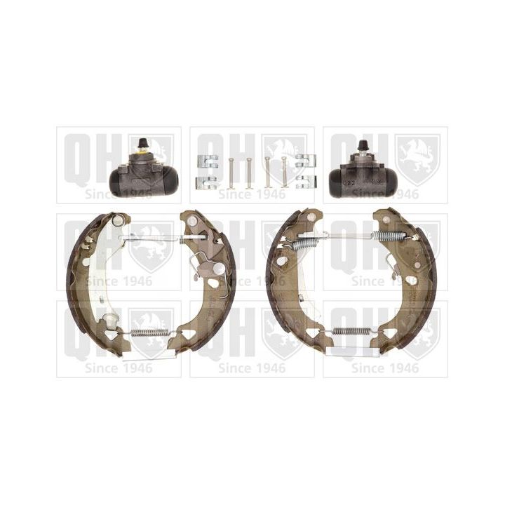 Stabdžių trinkelių komplektas QUINTON HAZELL BS889K2