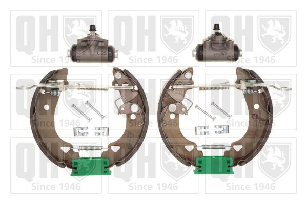 Stabdžių trinkelių komplektas QUINTON HAZELL BS890K1