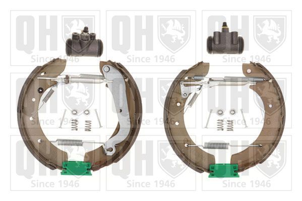 Stabdžių trinkelių komplektas QUINTON HAZELL BS904K1