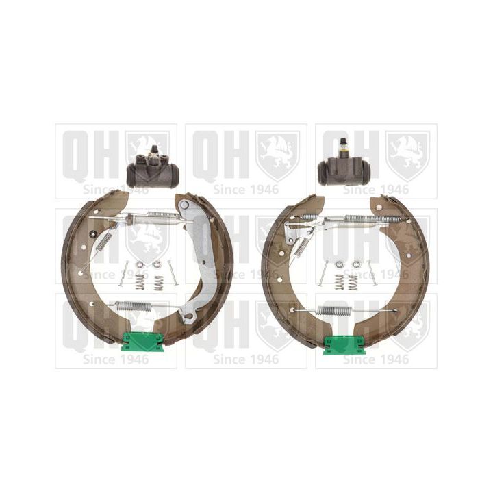 Stabdžių trinkelių komplektas QUINTON HAZELL BS904K3