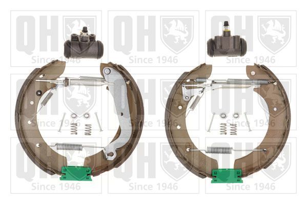 Stabdžių trinkelių komplektas QUINTON HAZELL BS904K3