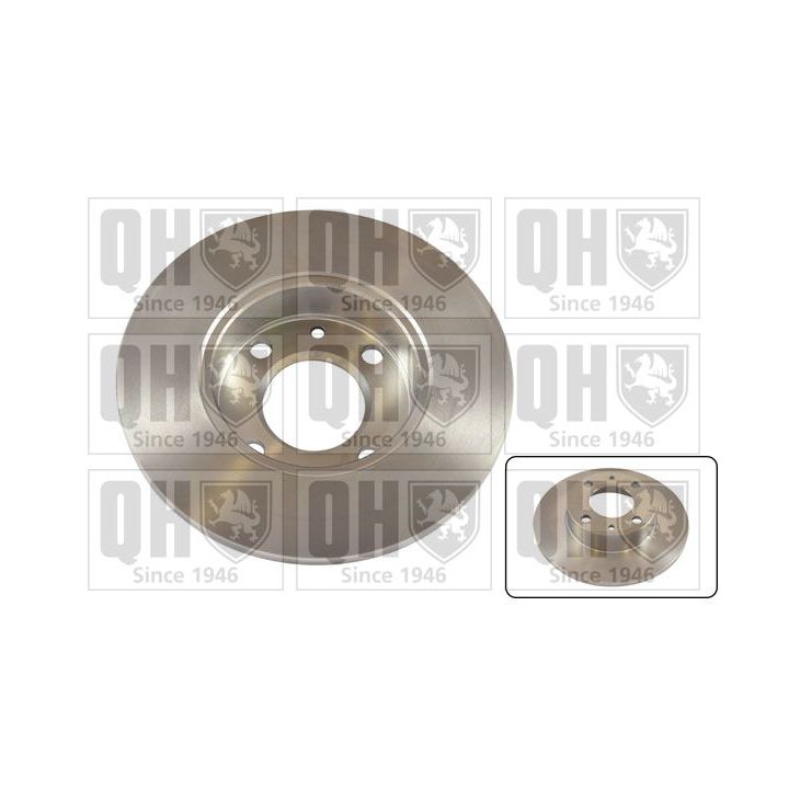 Stabdžių diskas QUINTON HAZELL BDC3150