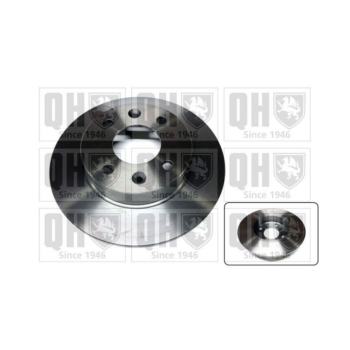 Stabdžių diskas QUINTON HAZELL BDC3449