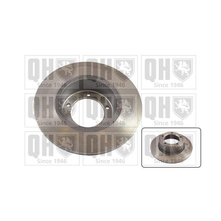 Stabdžių diskas QUINTON HAZELL BDC3473