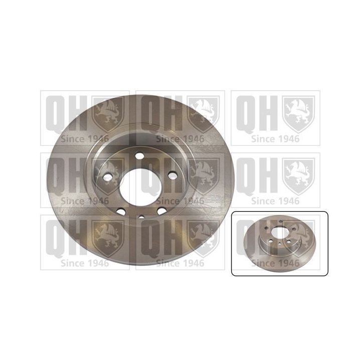 Stabdžių diskas QUINTON HAZELL BDC3504