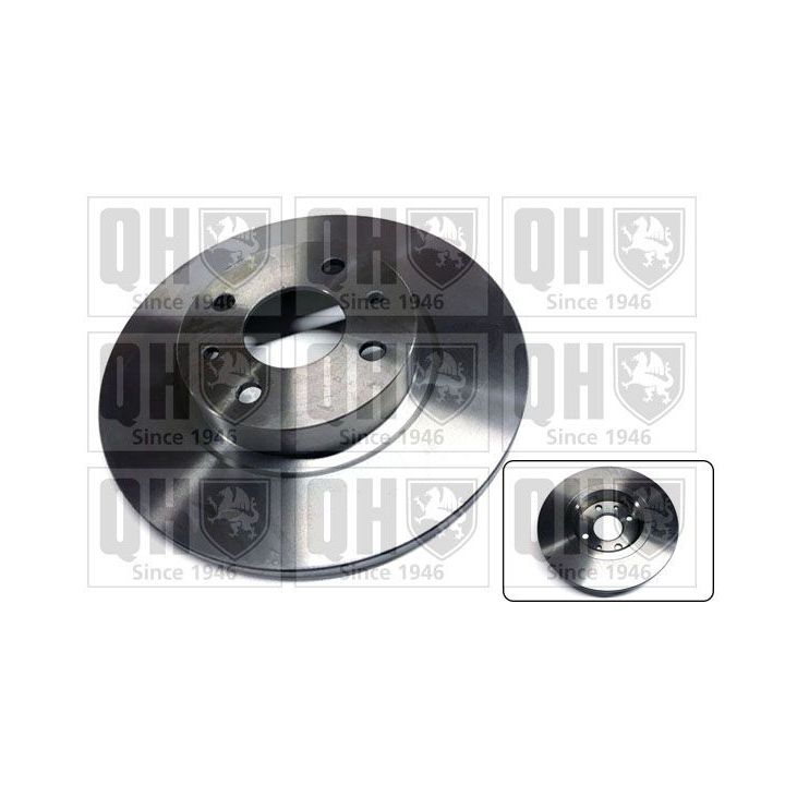Stabdžių diskas QUINTON HAZELL BDC3511