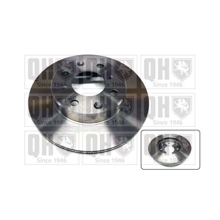Stabdžių diskas QUINTON HAZELL BDC3525