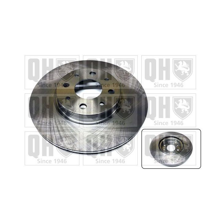 Stabdžių diskas QUINTON HAZELL BDC3593