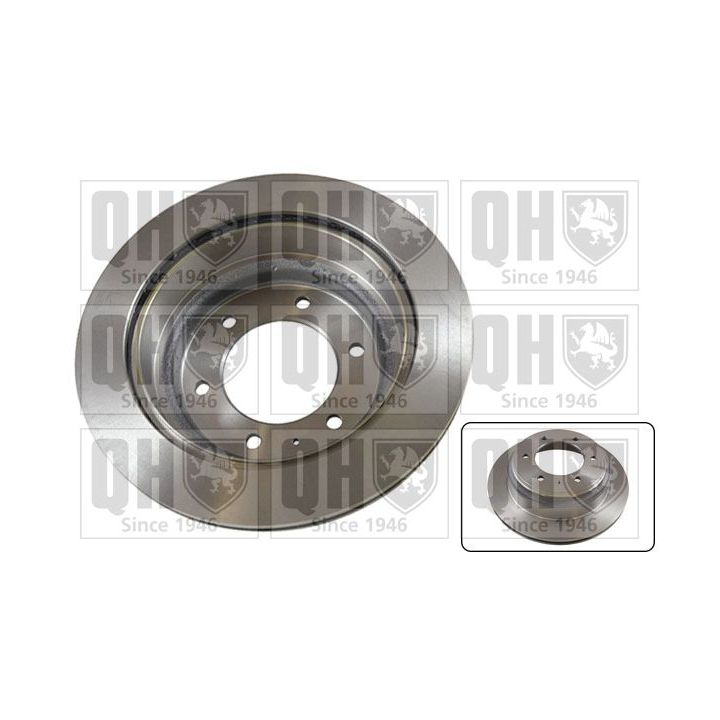 Stabdžių diskas QUINTON HAZELL BDC3958