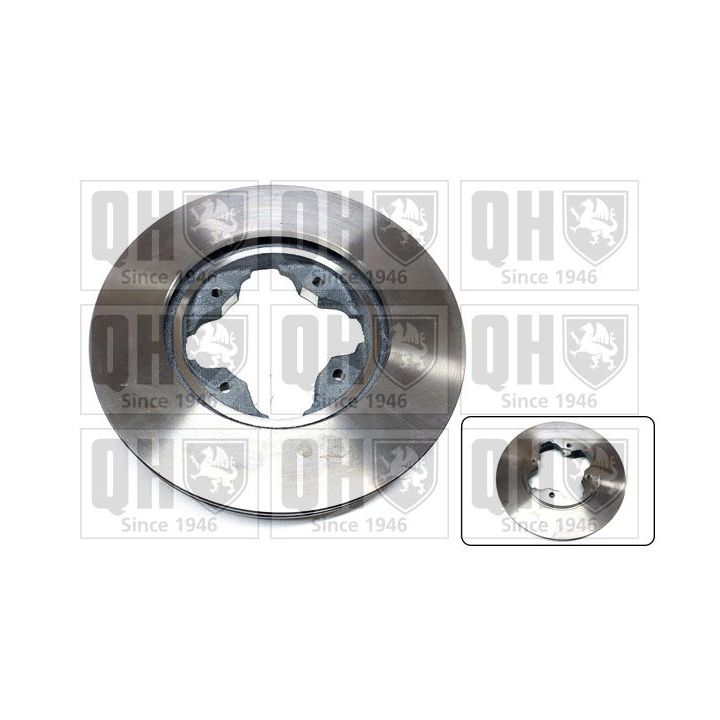 Stabdžių diskas QUINTON HAZELL BDC4357