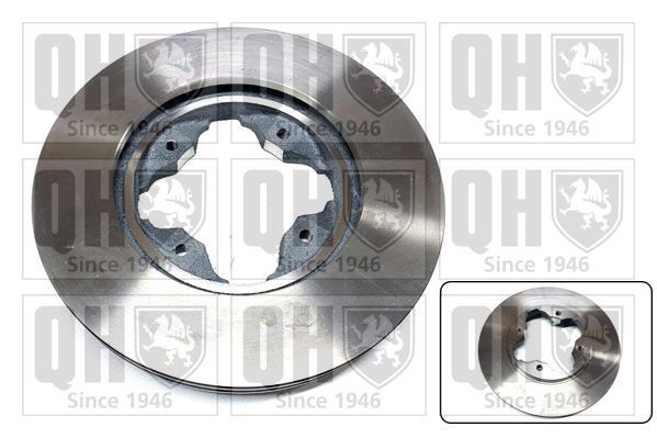 Stabdžių diskas QUINTON HAZELL BDC4357