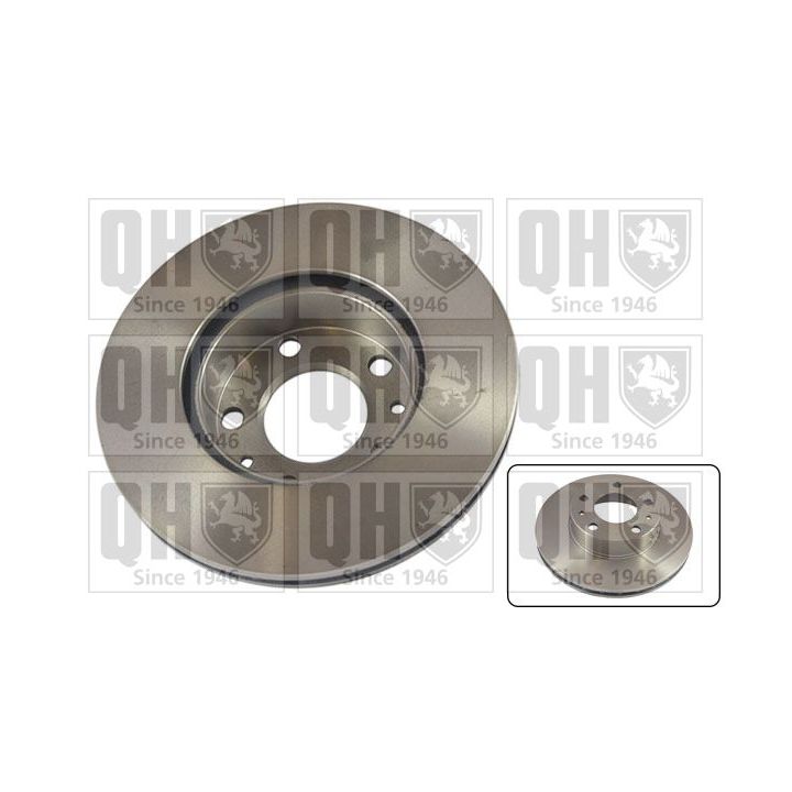 Stabdžių diskas QUINTON HAZELL BDC4362