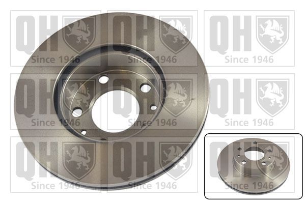 Stabdžių diskas QUINTON HAZELL BDC4362