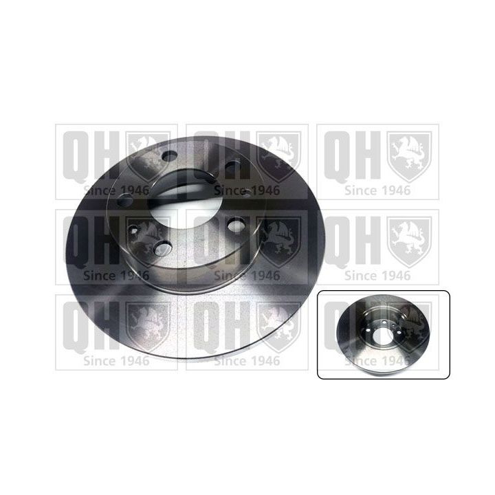 Stabdžių diskas QUINTON HAZELL BDC4363