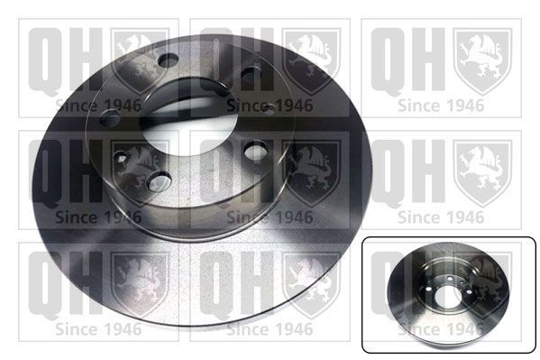 Stabdžių diskas QUINTON HAZELL BDC4363