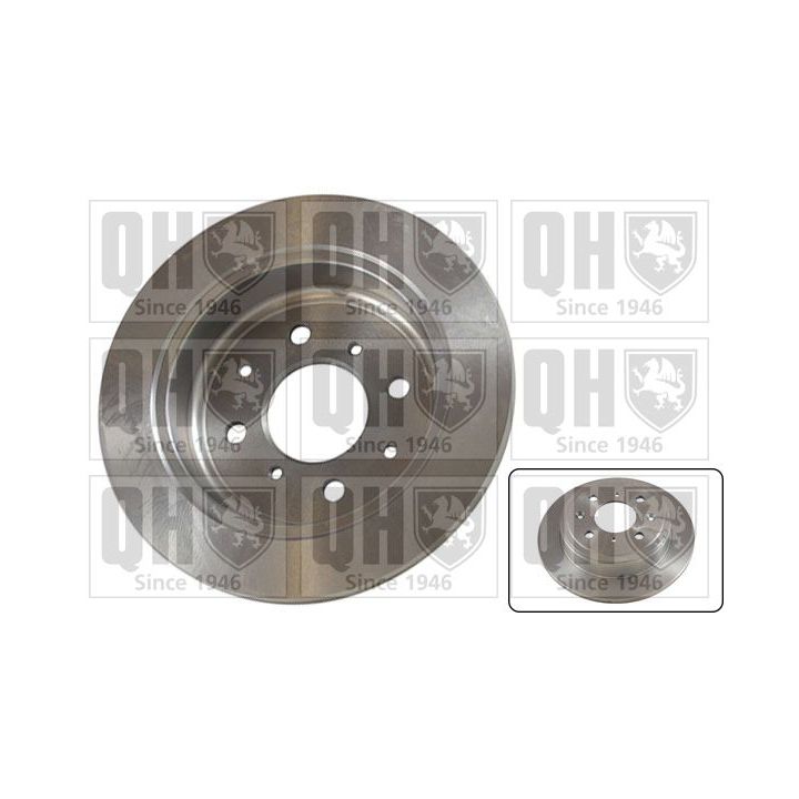 Stabdžių diskas QUINTON HAZELL BDC4369
