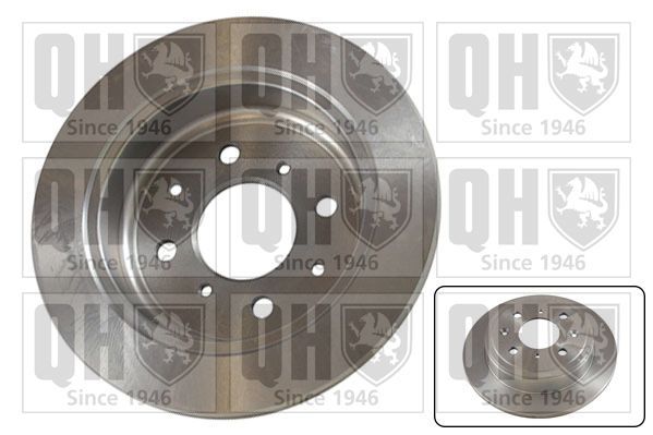 Stabdžių diskas QUINTON HAZELL BDC4369
