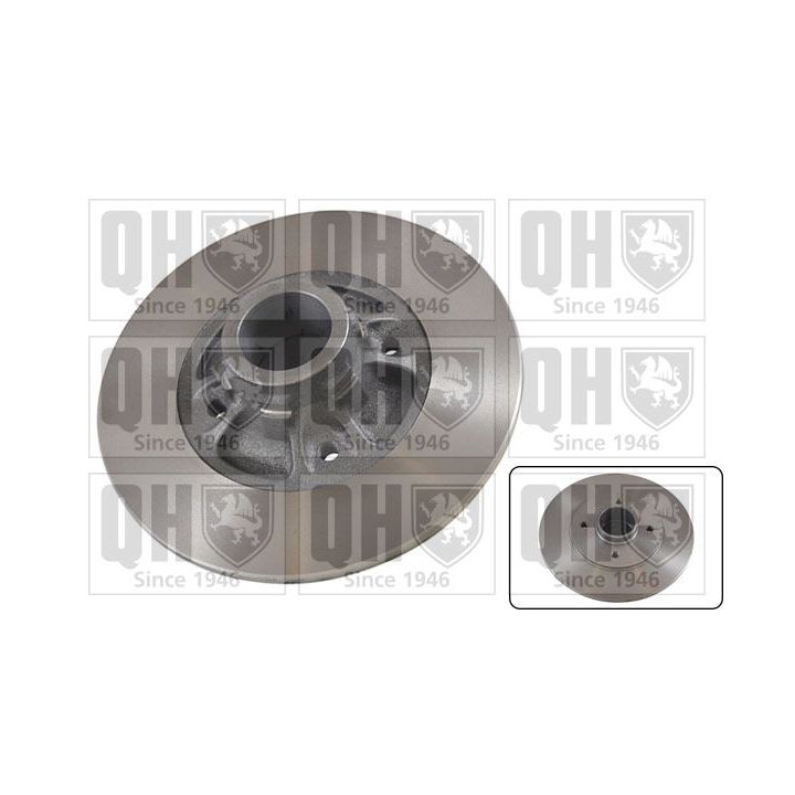 Stabdžių diskas QUINTON HAZELL BDC4402