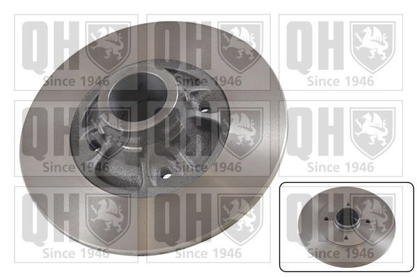Stabdžių diskas QUINTON HAZELL BDC4402