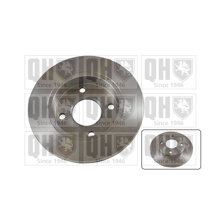 Stabdžių diskas QUINTON HAZELL BDC4577