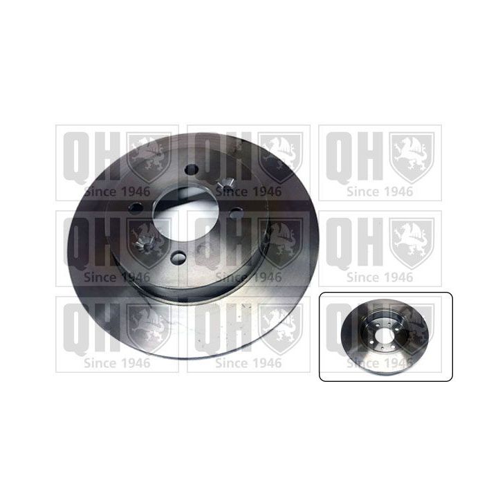 Stabdžių diskas QUINTON HAZELL BDC4599