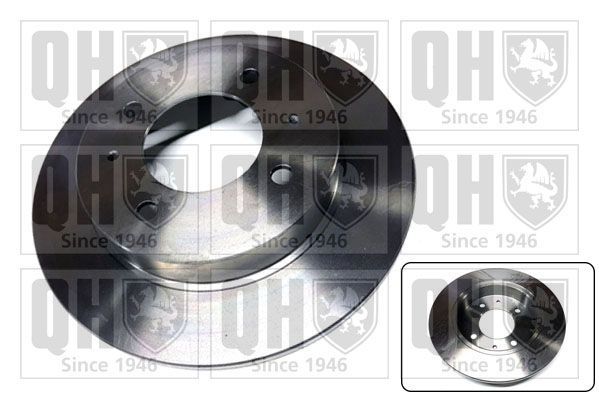 Stabdžių diskas QUINTON HAZELL BDC4614