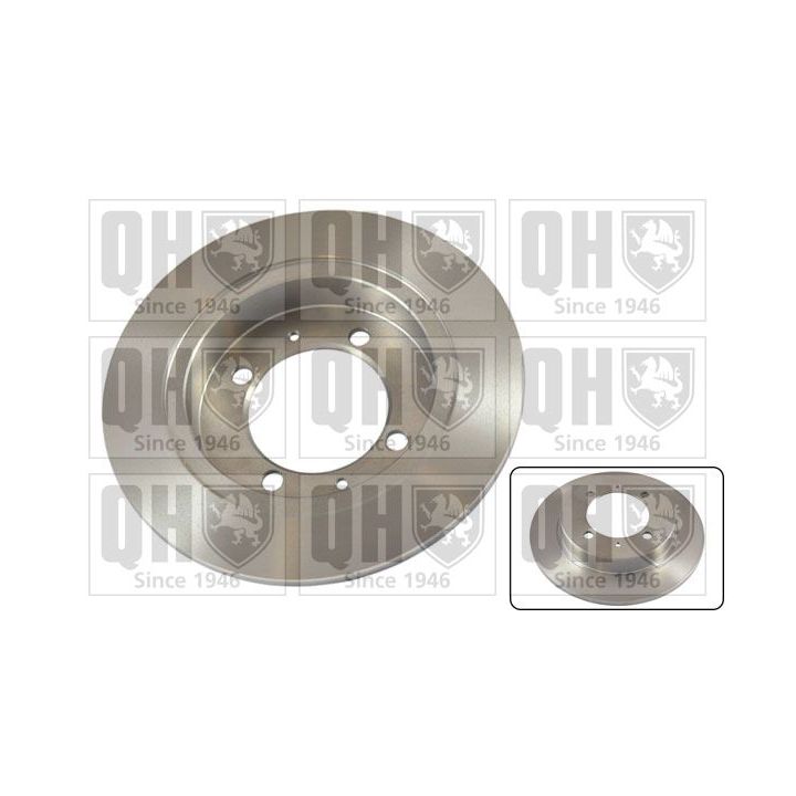 Stabdžių diskas QUINTON HAZELL BDC4634