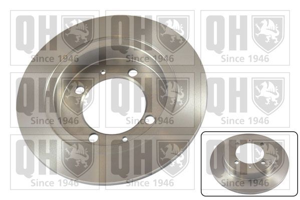 Stabdžių diskas QUINTON HAZELL BDC4634
