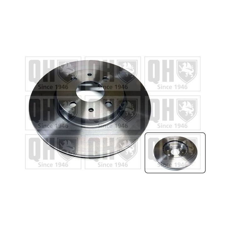 Stabdžių diskas QUINTON HAZELL BDC4674