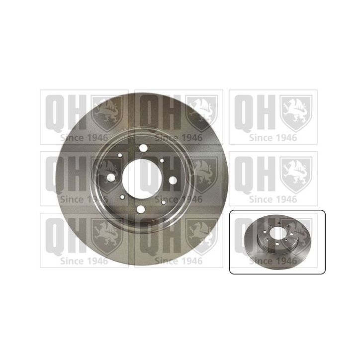 Stabdžių diskas QUINTON HAZELL BDC4682